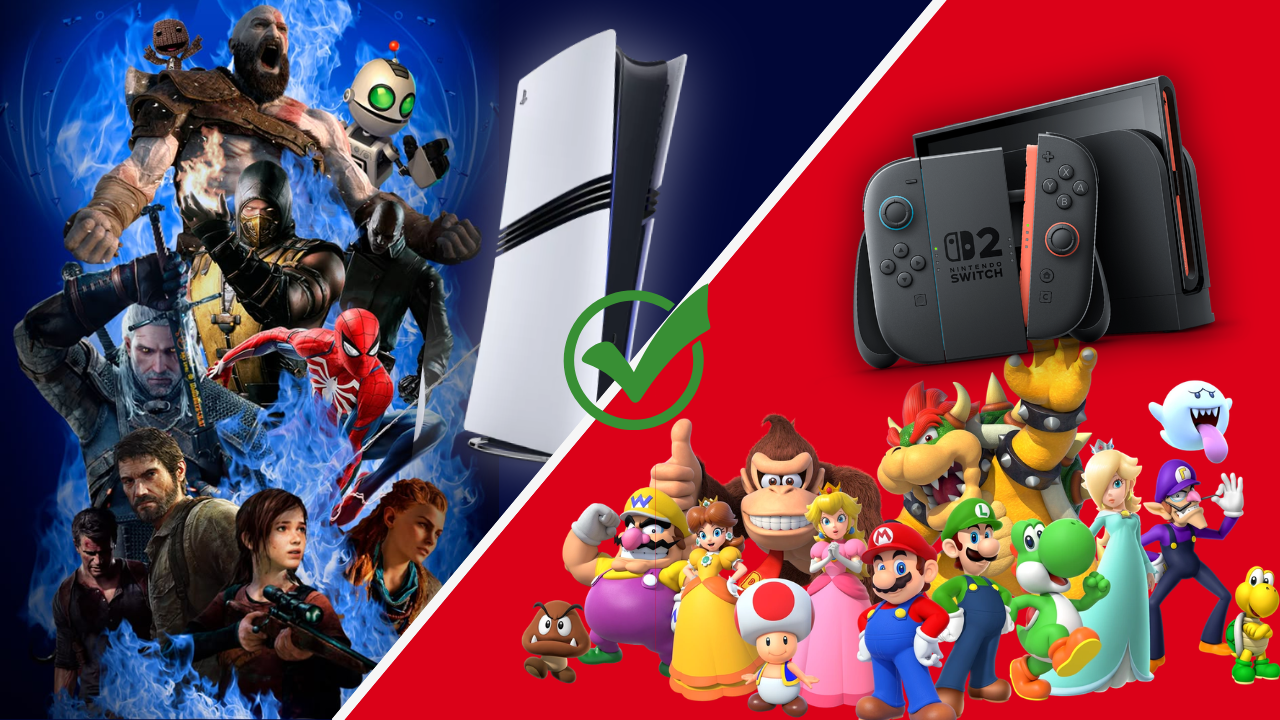 PS5 e Switch 2