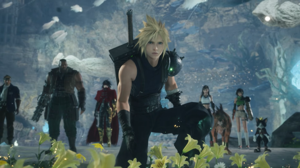 Final Fantasy 7 Remake Parte 3 Revelation: Tudo Que Sabemos Até Agora 1 Personagens jogáveis de Final Fantasy VII Revelation incluindo Cloud, Tifa, Aerith, Cid e Vincent em novo elenco completo