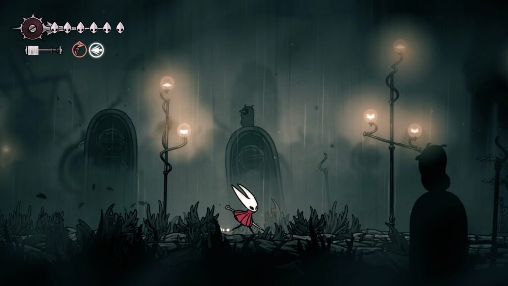Hollow Knight: Silksong, Análise Sincera (Switch 2) 3 Hornet explorando o reino de Fiarlongo na análise de Hollow Knight: Silksong no Switch 2